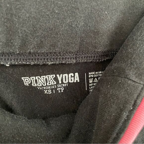 VS Pink Yoga Pants with pink waistband - Picture 6 of 6